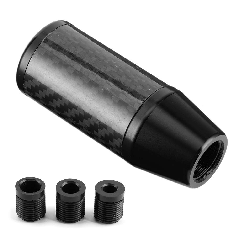 Gear Shift Knob, Carbon Fiber Style Car Gear Stick Lever normal