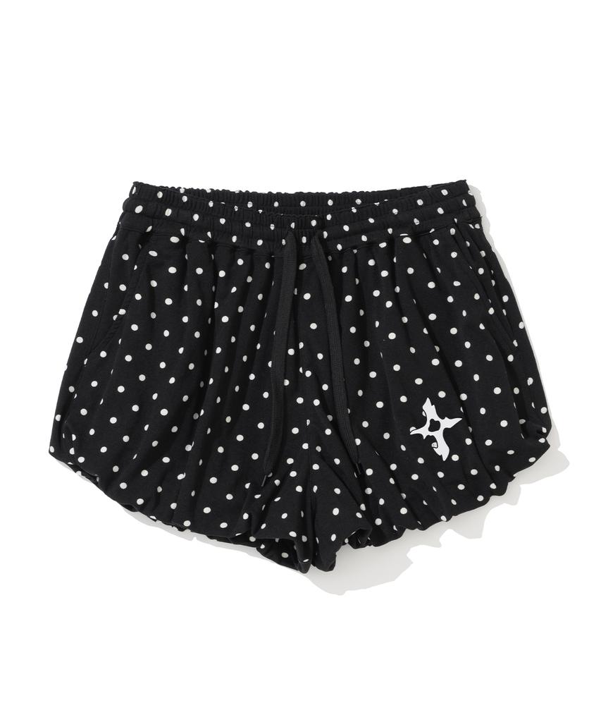 NOT4NERD W Polka Dot Balloon Shorts - Black