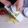 9-in-1 Vegetable Slicer & Peeler: Multifunctional Grater, Shredder, Julienne, Chopper, and Cutting Board