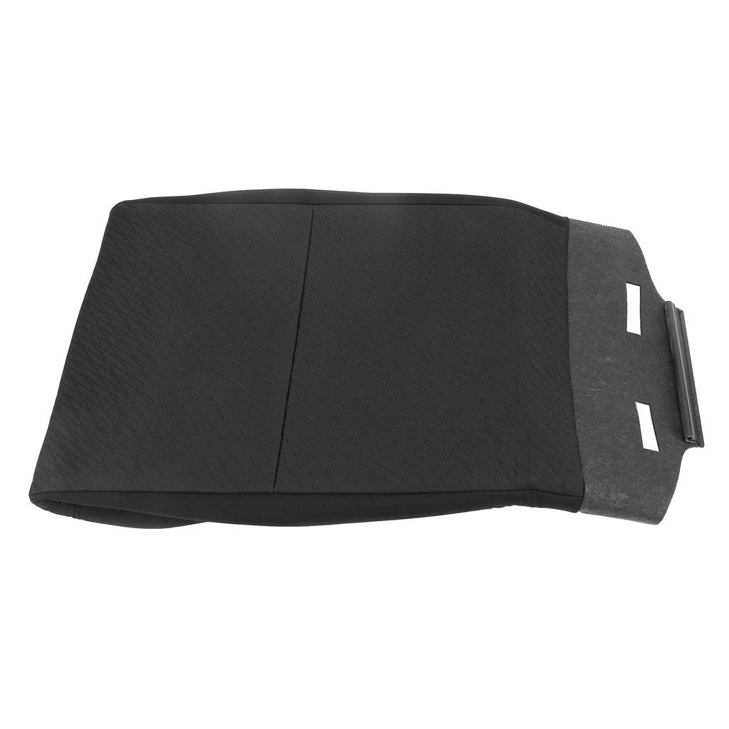 Driver Side Bottom Seat Cover Cloth Black Soft Comfortable Replacement for Silverado 2007‑2014