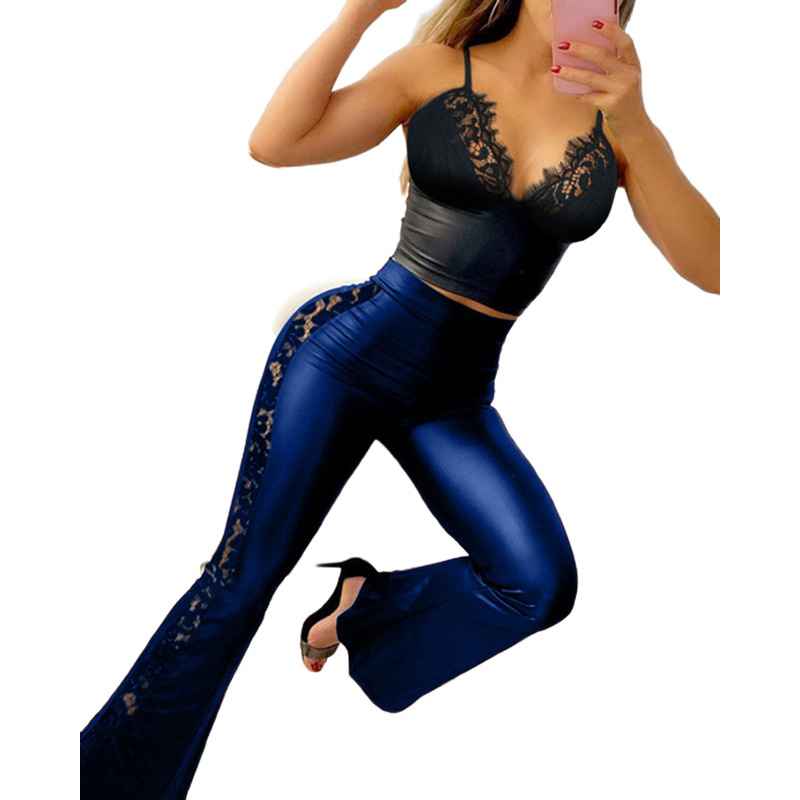 flared legging leopard