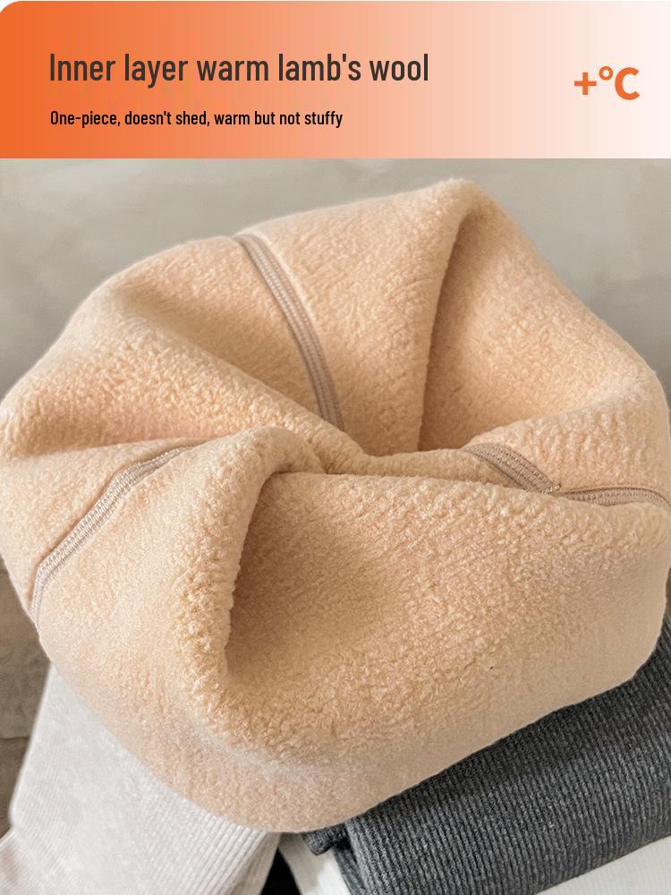 Kinder Winter-Basisschicht-Hose aus Lammwolle mit Fleece-Futter und kostenlosem Versand