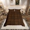 Homewish Cheetah Cow Print Duvet Cover SetModern Fashion Bedding SetTeens Kids Adult Bed Set