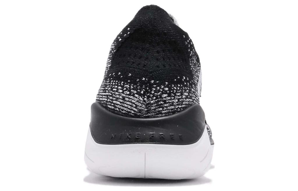 Nike Free Rn Flyknit 2018 Oreo Women's 942839-101