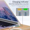 Adapter Ladegerät Schnellladung Magnetisch Aluminiumlegierung PD USB C zu Mag-Safe 2 Stromkonverter für MacBook Air/Pro