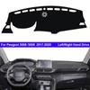 Car Inner Dashboard Cover For Peugeot 3008 5008 2017 - 2020 Auto Dash Mat Carpet Sun Shade Dashmat Rug Cushion 2018 2019