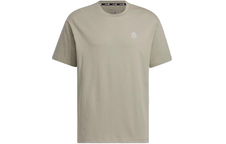 Adidas Neo T Shirt Unisex Pebble Silver Gray IB7677 XXL