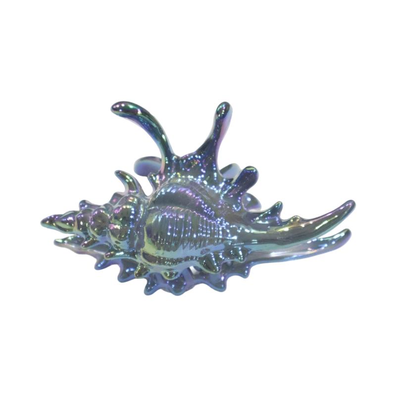 High Quality Wave Crab Claw Clips Conch Ocean Design Shark Hair Clips Geometry High Ponytail Barrette Hairpin Hair Accessory