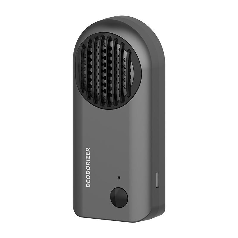 Compact Rechargeable Ozone Air Purifier & Deodorizer for Cars, Shoes, Bathrooms, and Refrigerators