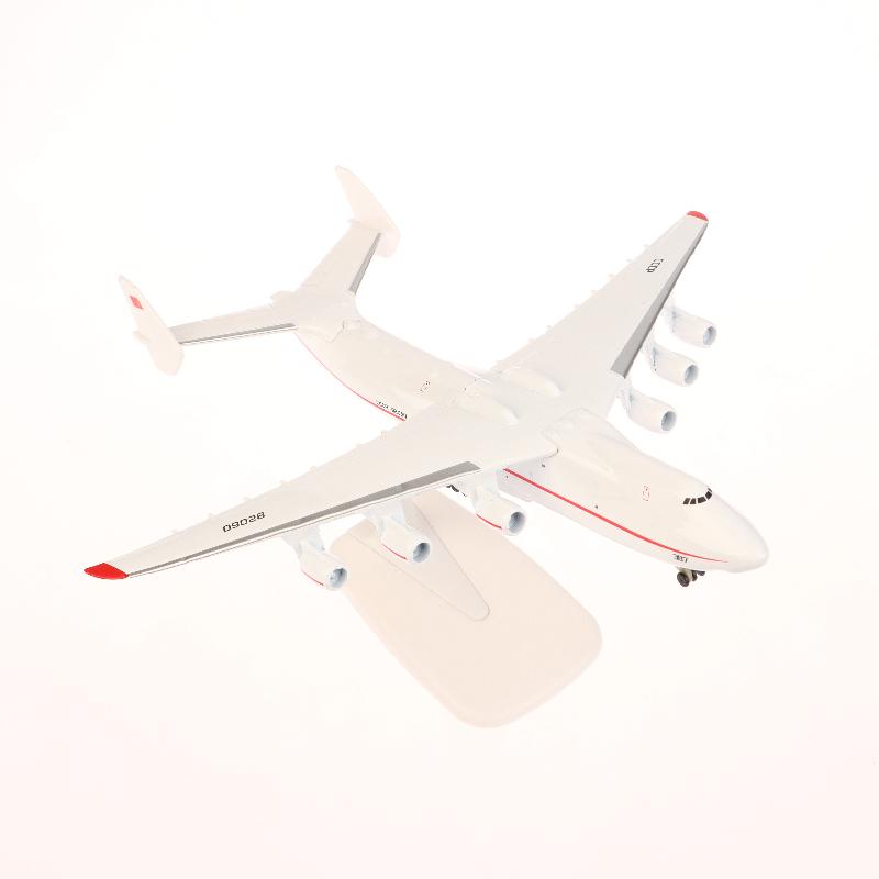 1 Set 1/400 Maßstab Replika Modell Spielzeug 20 cm Diecast Metalllegierung Sowjetisches An-225 Flugzeugmodell für Sammlung Dekoration Kunstwerk