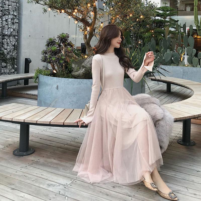 Buy Women Fall Retro Hepburn Style 