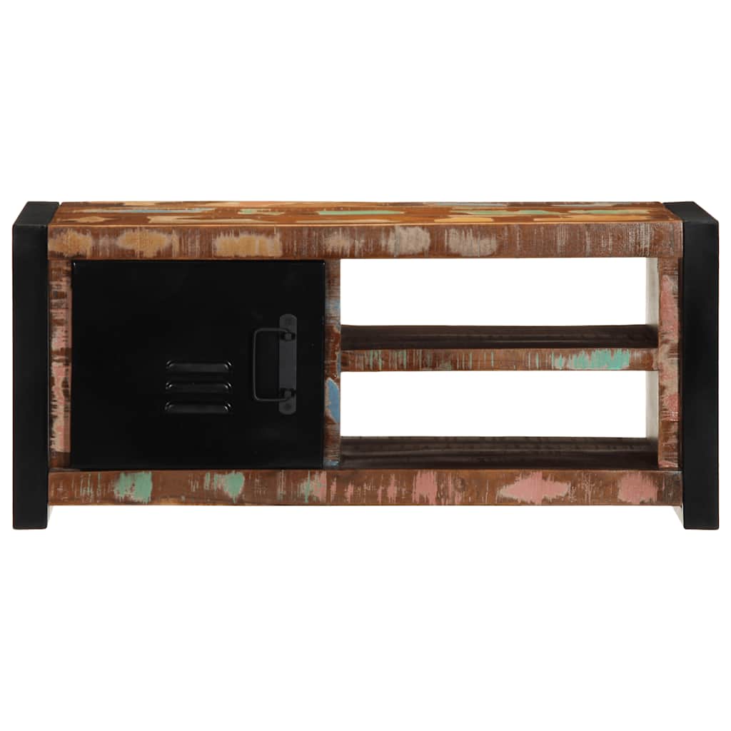 TV Stand 80 x 30 x 35 cm Solid Reclaimed Wood