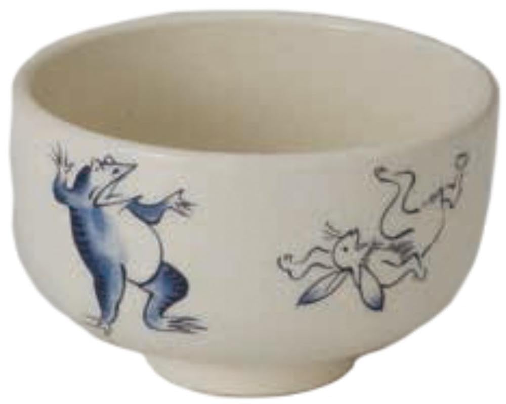 

Yamakiikai Bird and Animal Small Matcha Bowl W214