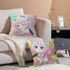 K-Kanna Kamui Cartoon Pillow Gift Home Office Decoration Pillow Bedroom Sofa Car Cushion CoverPillow Case