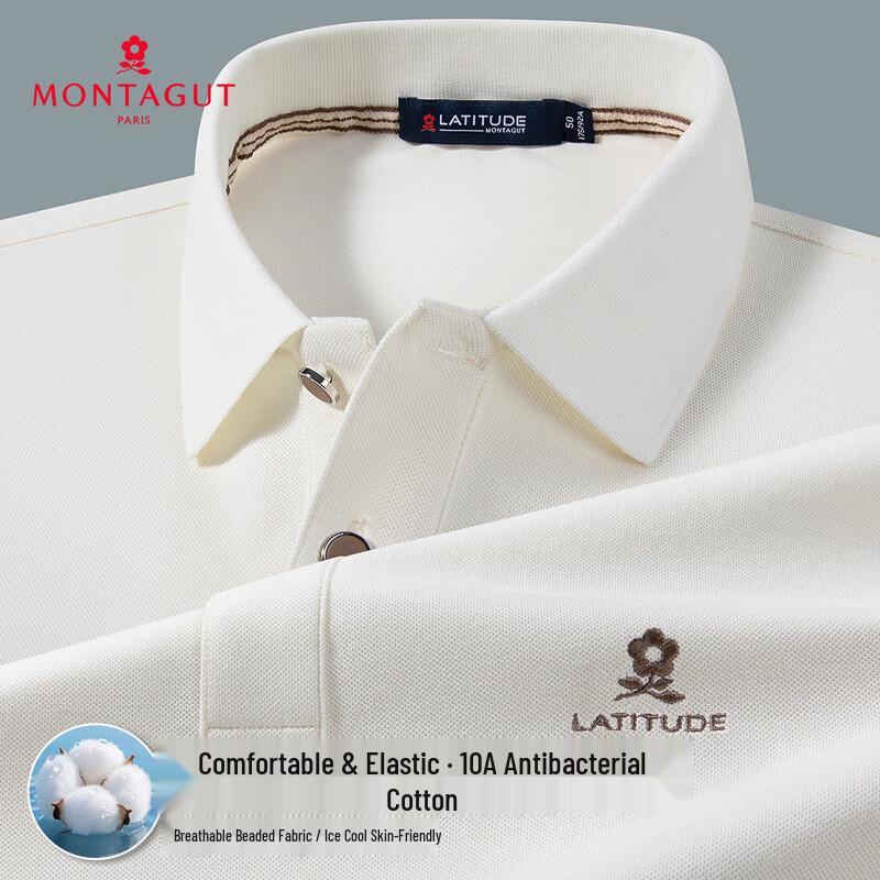 

Montagut Men s Antibacterial Ice-Cool Stretch Polo Shirt 52
