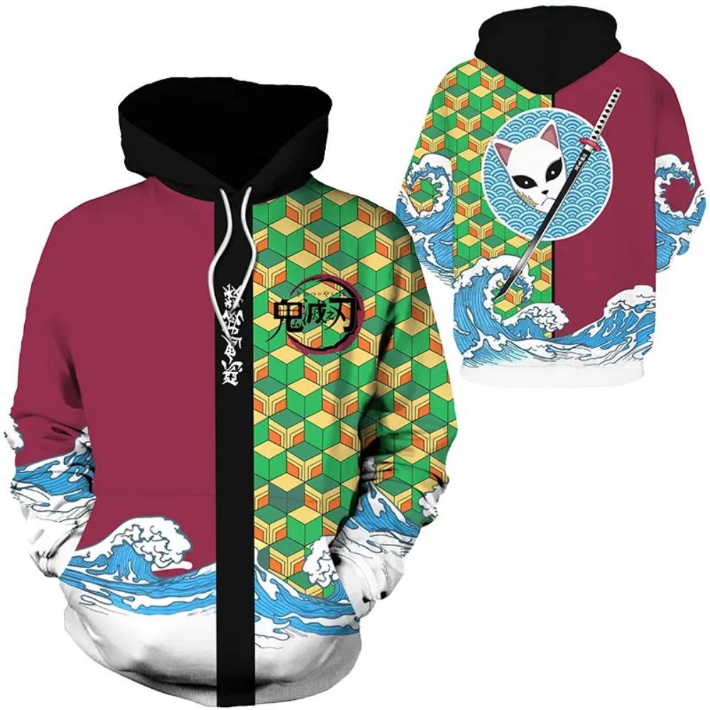 

Funny 3D Anime Print Hoodies For Women Hip Hop Trend Y2k Clothing Fashion Casual Sweatshirts Autumn and Winter Oversized Pullover S