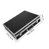 1 Portable Handheld Microphone Protective Case Hard Box Shockproof Dustproof Mic Organizer with Handle for Travel Outdoor