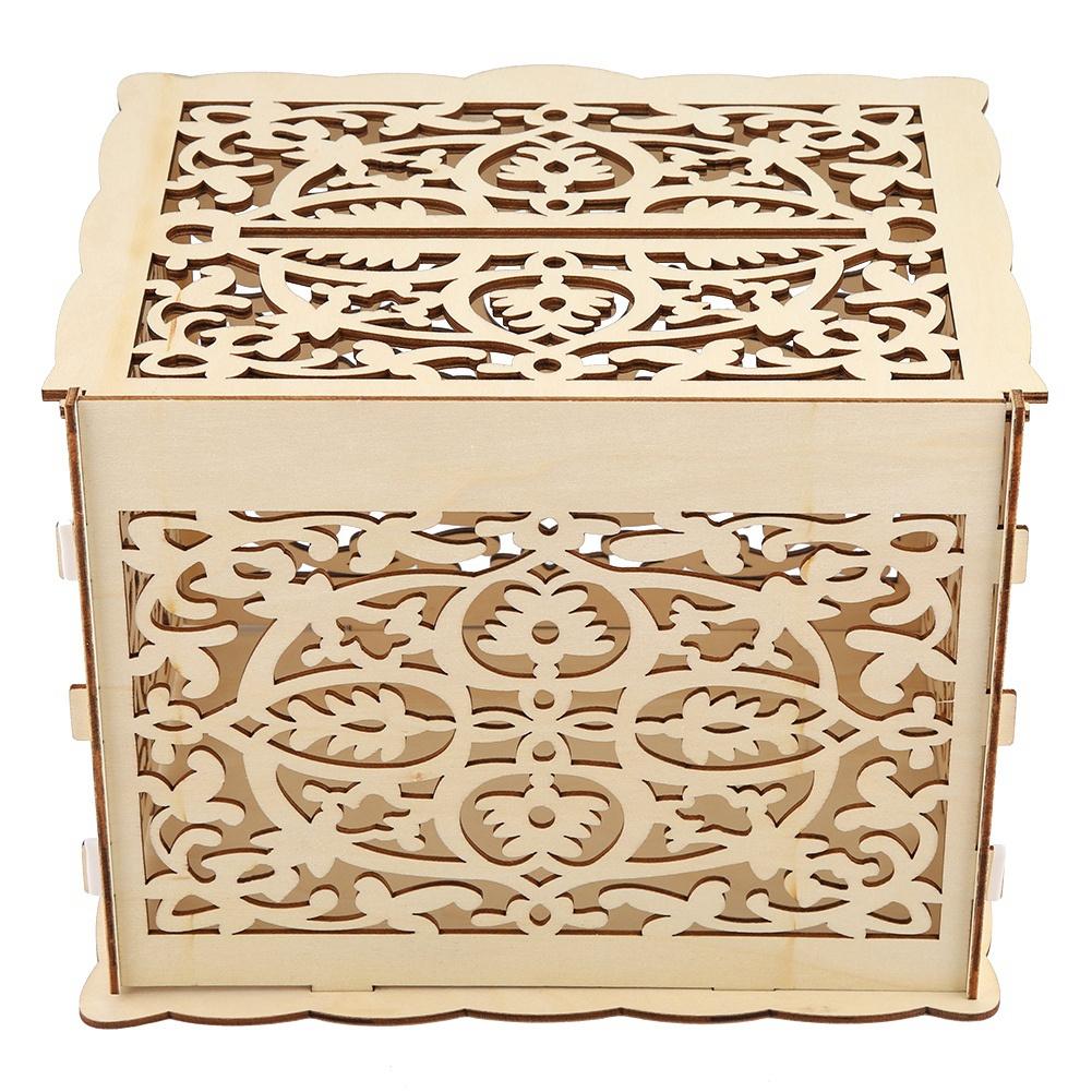 Wedding Card Box with Keys DIY Money Gift Box For Birthday Party