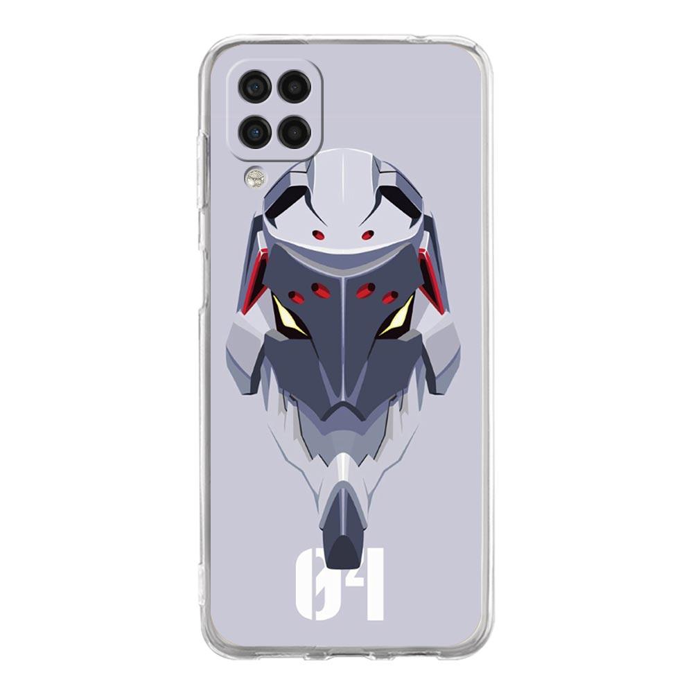Neon Genesis Evangelion Cartoon Clear Phone Case For Samsung Galaxy A51 A71 A21S A12 A11 A31 A41 A52S A32 A01 A03S A13 A22 Cover