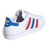 Adidas Originals SUPERSTAR J Low top Kids' Skateboarding Shoes White Red Blue Teenagers FW5851