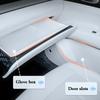 For Xpeng G6 2026 2026 2026 Car Door Slot Storage Box Leather Protective Pad Cover Glove Box Storage Barrel Interior Accessories