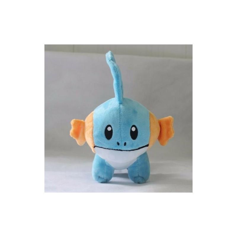Urocza i Przytulna Pluszowa Zabawka Pokemon Mudkip z Najwyższej Jakości Miękkim Puszystym Materiałem 7"/18cm