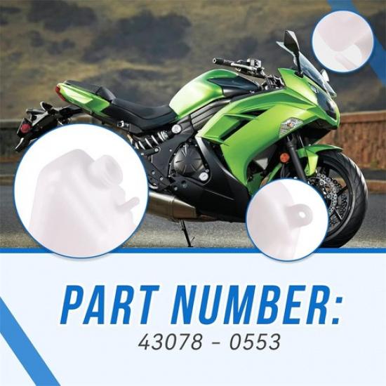 Coolant Reservoir Bottle Tank For Kawasaki Ninja 650 2012 2013 2014 2015 2016