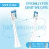 1pcs Replacement Electric Toothbrush Heads PP POM and Soft Bristles