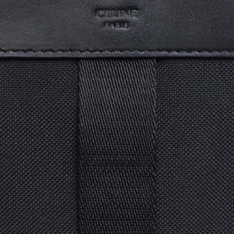 Celine Detachable Shoulder Strap Leather Crossbody Phone Bag Unisex Bags Black 10J212DVN-38SI