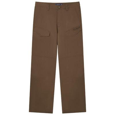 Men's American Retro Washed Loose Straight Cargo Jeans