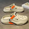 Herren Schnelltrocknende EVA Strand Clogs - Rutschfeste Outdoor Sandalen mit Fußgewölbeunterstützung, Leichte Garten-/Poolschuhe für Sommerreisen