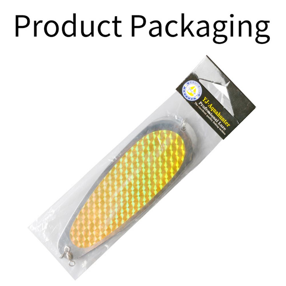 14cm Fishing Flasher Fishing Diving Flash Board Fishing Flasher Trolling Lure Trout Spin Flasher for Saltwater