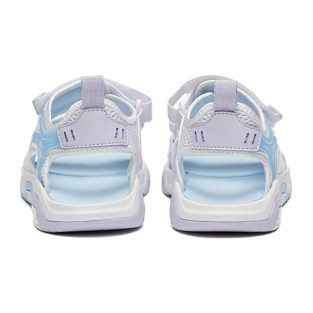 Anta Anti-Kick Shock Absorbing Childrens Sandals Kids Sandals White Blue 322326921-1