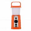 Solar Camping Lantern 10000mAh Power Bank Hand Crank USB Rechargeable Camping Light Weather Radio for Indoor Outdoor