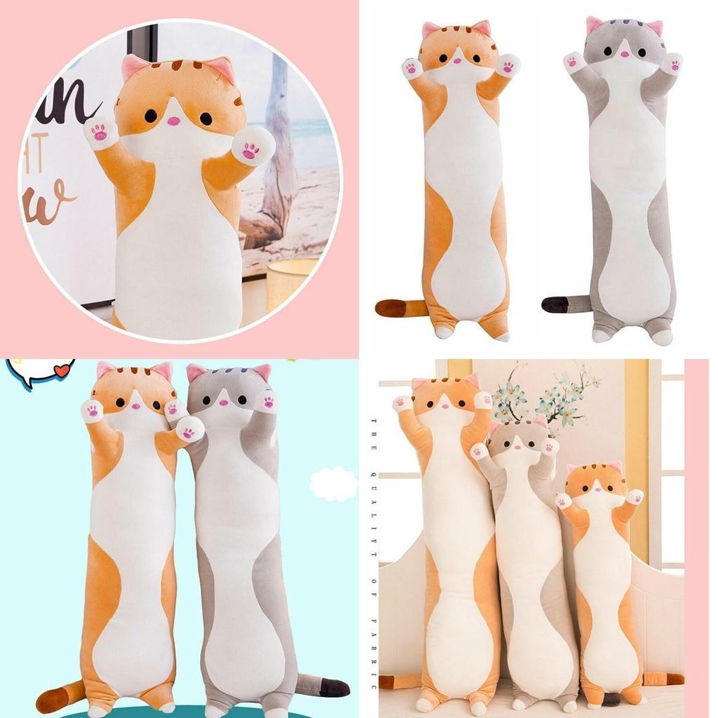 Cozy Long Cat Plush Toy Soft Stuffed Doll Ideal For Kids Gift And Home Decor Needs