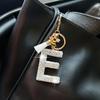 Mode 26 Bokstäver A-Ö Nyckelring Lyxig Elegant Strass Legering Nyckelring Väska Bil Hänge Smycken Tillbehör