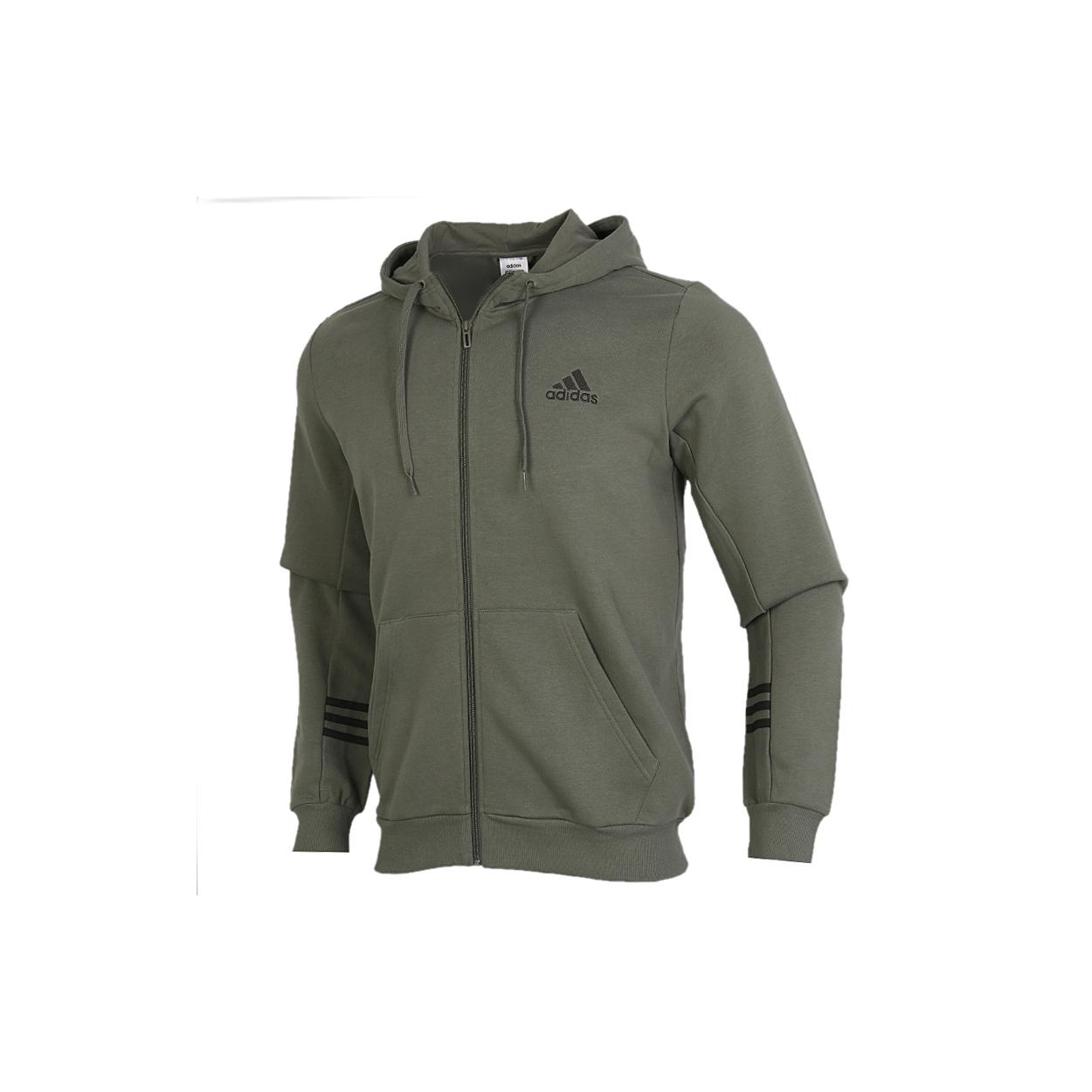 Куртки Adidas Мужские Зеленый Хаки С Капюшоном Умеренная Инструктор GD5462 S