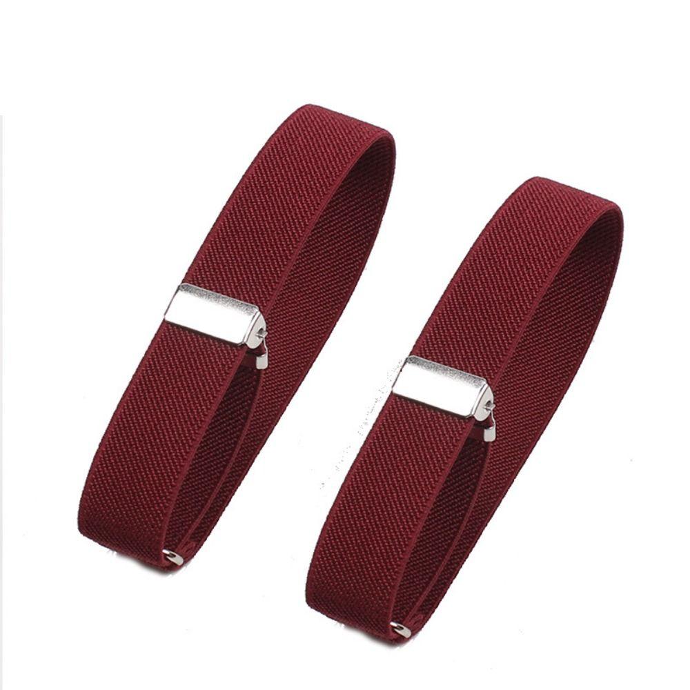 3Pairs Adjustable Shirt Armband Sleeve Hold Up Business Arm Band Fashion Sleeve Garter Strap Unisex