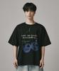 Beodeonteu Blue Cherry Short Sleeve T-Shirt [Black]