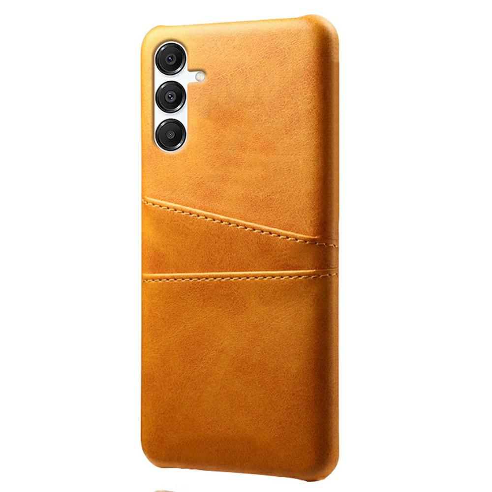 Für Samsung Galaxy A17 5G Hülle Duale Kartenfächer PU-Leder+Hartes PC Handyhülle