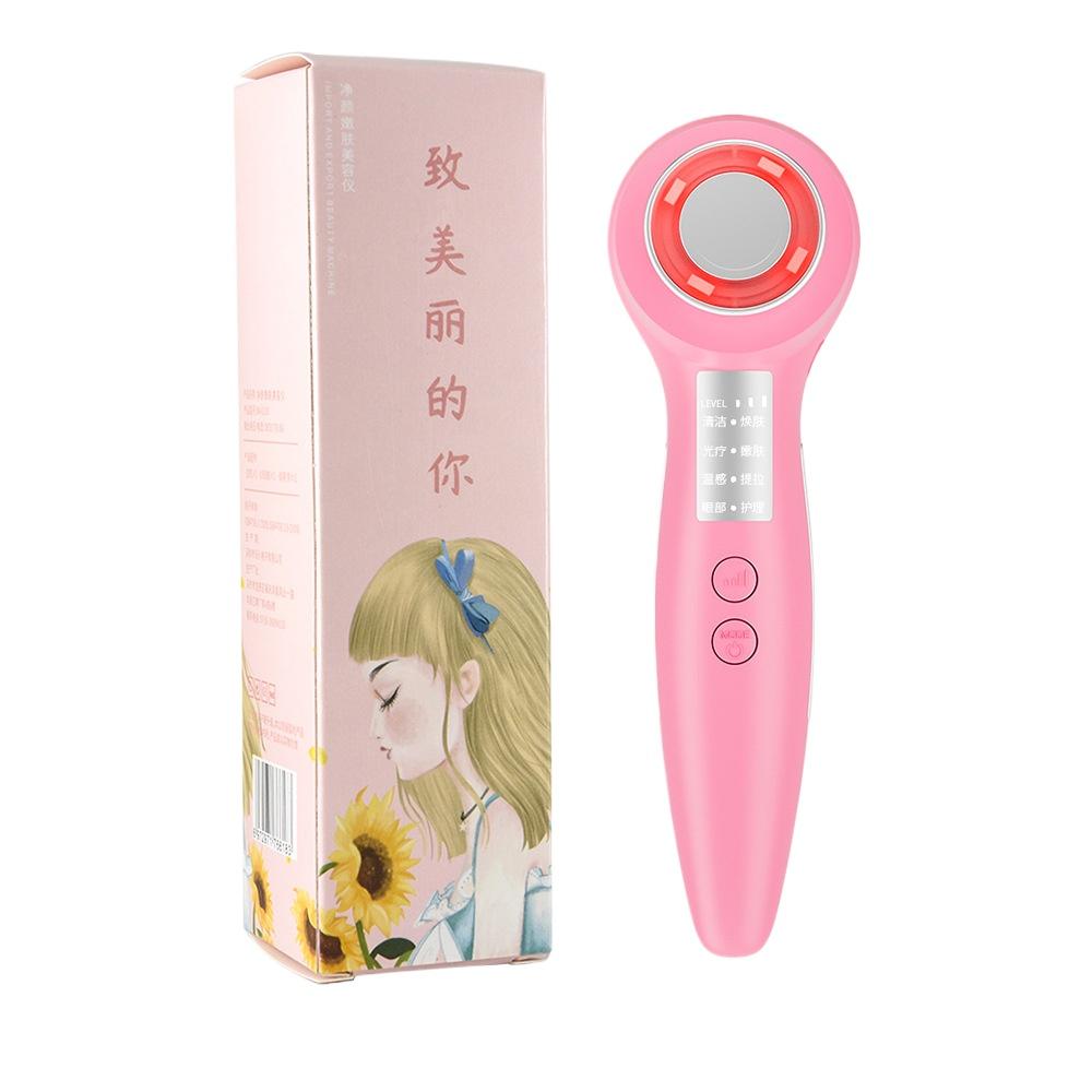 

Инструмент для красоты бытовой прибор для экспорта Инструмент для умывания лица Очищающее средство Фотонный омолаживающий прибор Цветной свет Укрепляющий инструмент