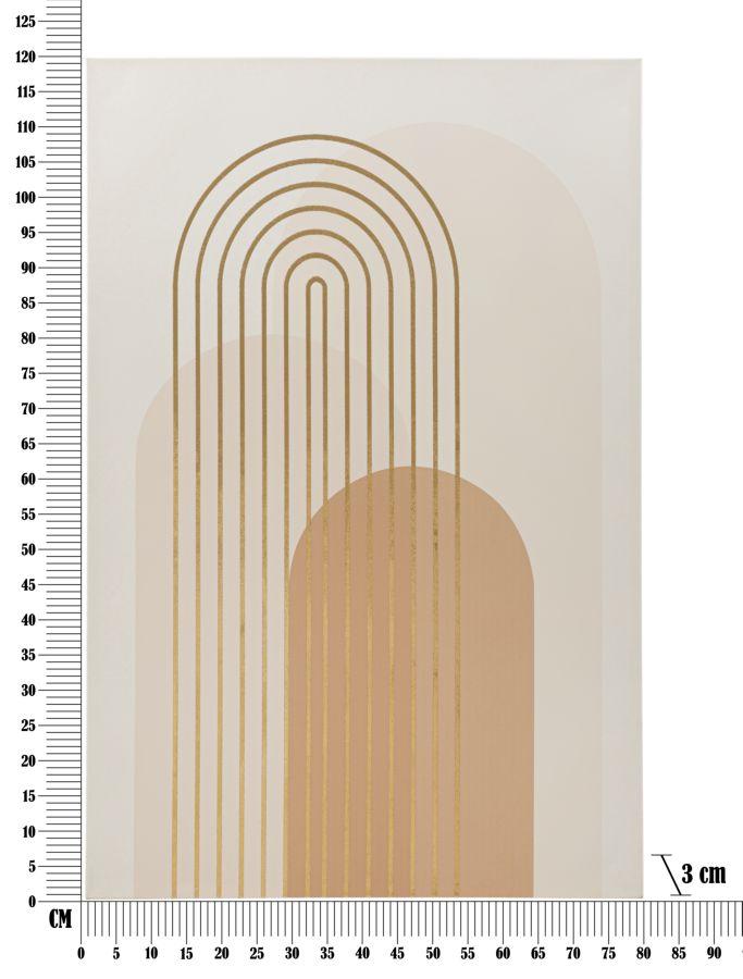 Wanddruck Malerei Shine -A- Cm 80X3X120