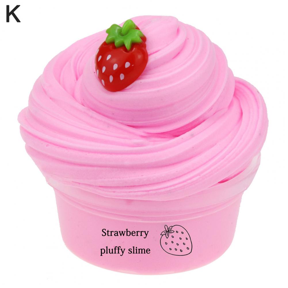 

60ml Non-sticky Butter Slime Cherry, Soft with Charm, Holiday Stress Relief, Sensory Fidget for Adult Festival Relax Gift