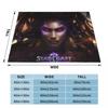 Game StarCraft Gamer Blanket Soft Warm Flannel Throw Blanket Plush for Bed Living room Picnic Travel Home Couch