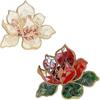 Red Flower DIY Mosaic Kit Arts and Crafts Mosaic Arts Flower Mosaic Kit Gift