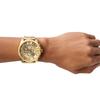 DIESEL MEGA CHIEF All Gold Watch DZ4360 [Used]