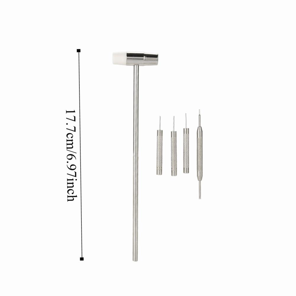 10Pcs Red Watch Repair Tool Set Various Combinations Wristwatch Kit Strap Link Holder  Band Removal