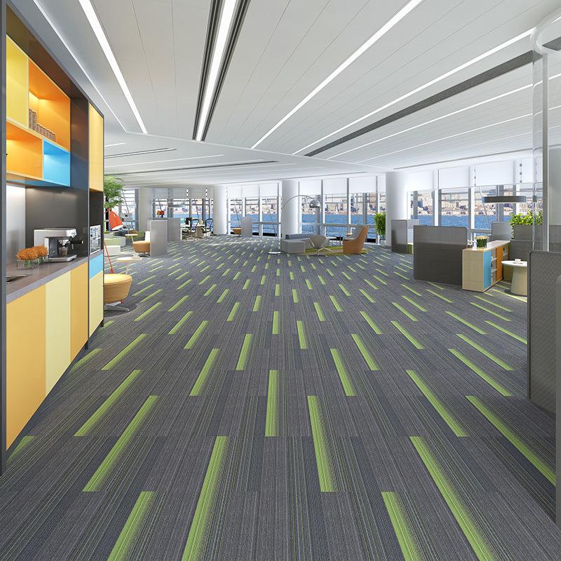 Anti-Slip Wear-Resistant Patchwork Carpet for Offices, Billiards Halls, Hotels, and Commercial Spaces