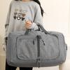 Foldable Travel Handbag, Large Capacity Fitness Sports Bag, Independent Shoe Compartment Multifunctional Storage Bag