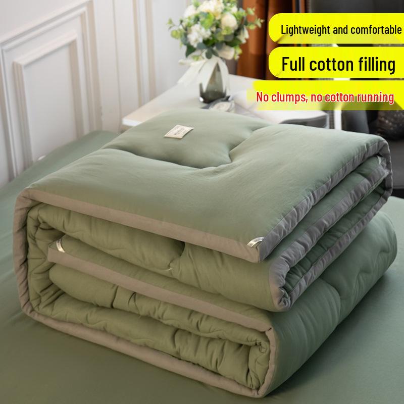 

Всесезонное студенческое одеяло для общежития: Плотный Теплый Зимний и Прохладный Летний Хлопок, Машинная Стирка 150x200cm Summer